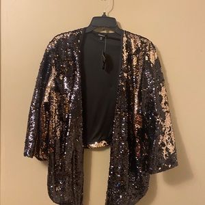 Torrid sequin jacket